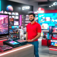 电脑游戏机商店模拟器