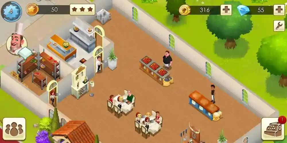 经营餐厅领红包游戏